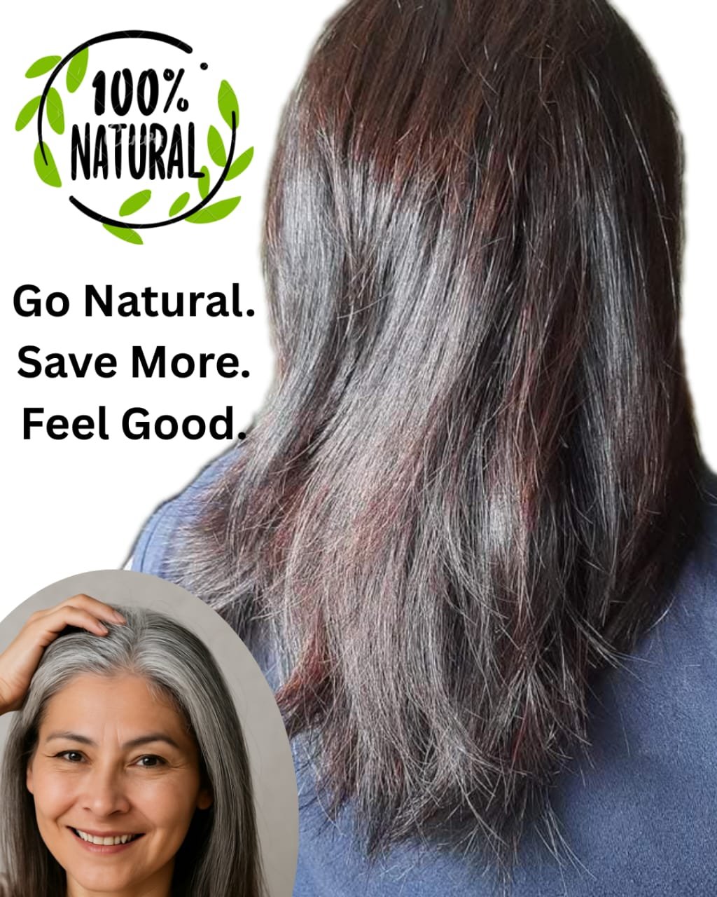 Natural Hair Dye for Greys